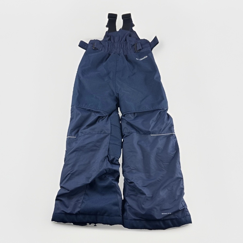 Columbia Omni Tech Overalls Kids XS 6-7 Outgrow Blue Winter Coveralls Bibs Snow